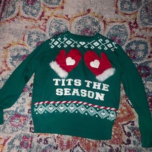 Spencer’s Funny Christmas Sweater Tis the Season